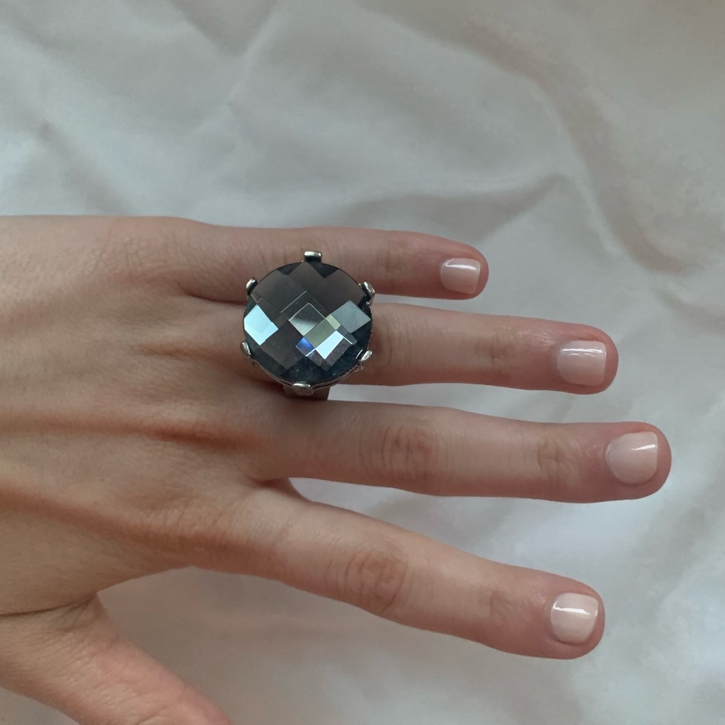 Statement Blue/Black Ring